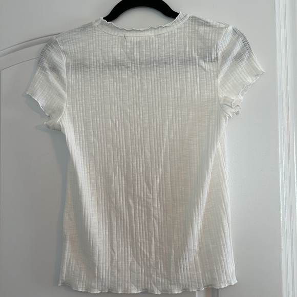 NWOT eye candy | basic white tee - Picture 4 of 4